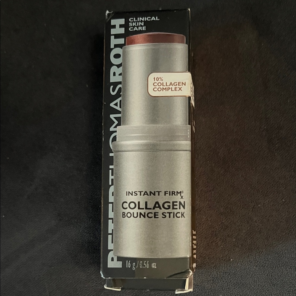 Peter Thomas Roth Silver Tube with Rose-Tone Balm Collagen Stick .56 oz. NEW